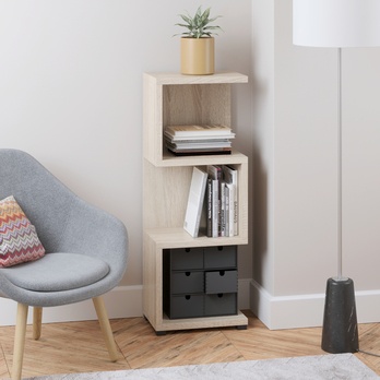 Regál MORI dub sonoma 1