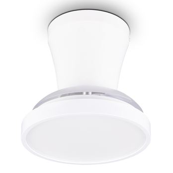 Stropné LED svietidlo s ventilátorom MOSS biela 2