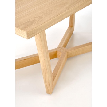 Jedálenský stôl MOSSAVI 3 dub 9