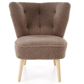 Kreslo MUCCO tmavohnedá 3