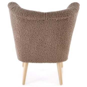 Kreslo MUCCO tmavohnedá 7