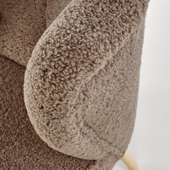 Kreslo MUCCO tmavohnedá 9