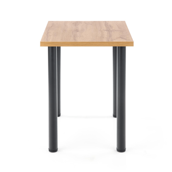 Jedálenský stôl MUDIX 2 dub wotan/čierna, 90x60 cm 2