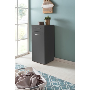 Komoda s košom na bielizeň MULTIRAUMKONZEPT 324 grafitová 1