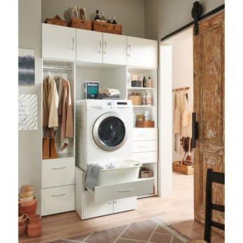 Skrinka pod práčku MULTIRAUMKONZEPT 671 biela 3