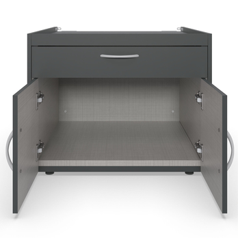 Skrinka pod práčku MULTIRAUMKONZEPT 671 grafitová 2