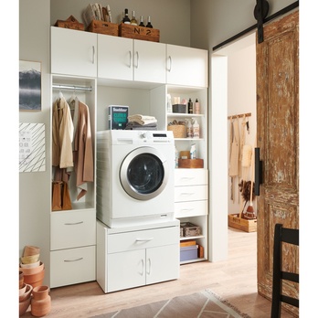 Skrinka pod práčku MULTIRAUMKONZEPT 671 biela 1