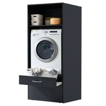 Skriňa na práčku MULTIRAUMKONZEPT 672 grafitová 2