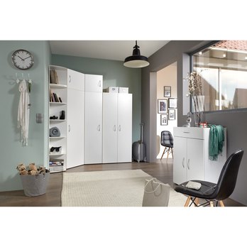 Viacúčelová skriňa MULTIRAUMKONZEPT 643, biela, 80 cm 1