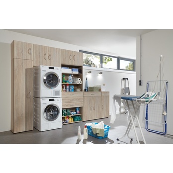 Viacúčelová skriňa MULTIRAUMKONZEPT 647, dub sägerau, 45 cm 1