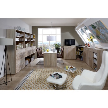 Regál MULTIRAUMKONZEPT 481, dub sägerau 1