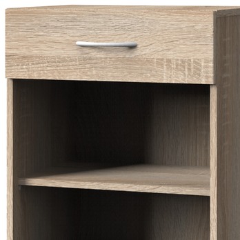 Regál MULTIRAUMKONZEPT 339, dub sägerau, šírka 30 cm 2
