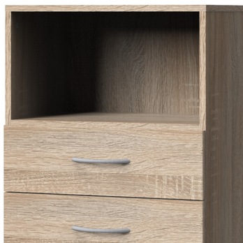 Regál MULTIRAUMKONZEPT 355, dub sägerau, šírka 40 cm 1