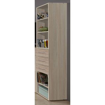 Regál MULTIRAUMKONZEPT 375, dub sägerau, šírka 45 cm 1