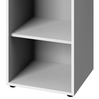 Rohový regál MULTIRAUMKONZEPT 359, biela 1