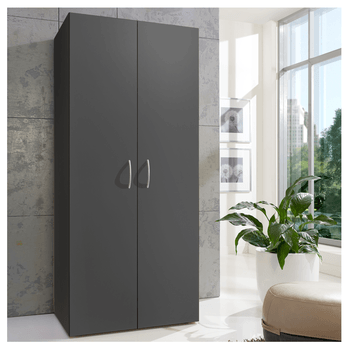 Viacúčelová skriňa MULTIRAUMKONZEPT 643, grafit 1