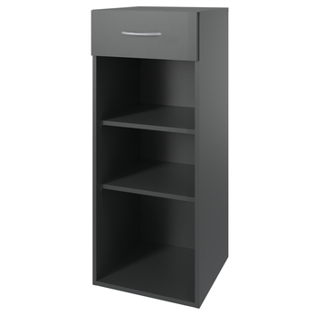 Regál MULTIRAUMKONZEPT 339, grafitová, šírka 30 cm 1