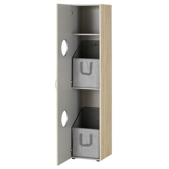 Regál MULTIRAUMKONZEPT 658, dub sägerau 1