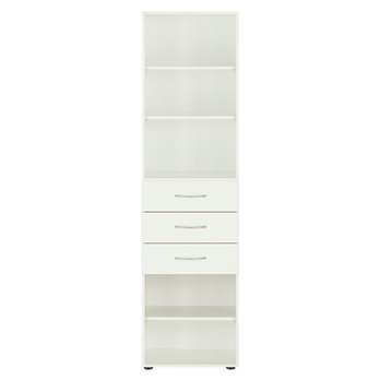 Regál MULTIRAUMKONZEPT 466, biela, šírka 50 cm 2