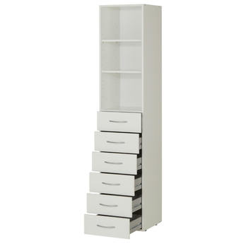 Viacúčelová komoda MULTIRAUMKONZEPT 639, biela, 40 cm 1