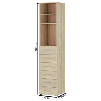 Viacúčelová komoda MULTIRAUMKONZEPT 639, dub sägerau, 40 cm 7