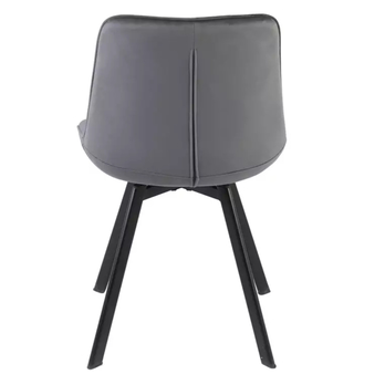 Jedálenská stolička MUNTA sivá 3