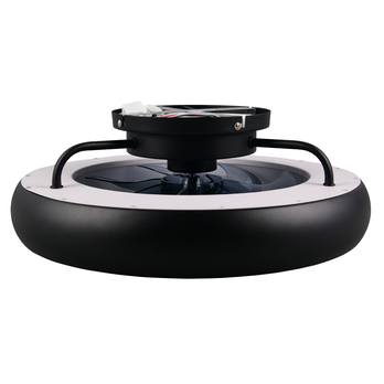 Stropné LED svietidlo s ventilátorom MUONIO čierna 4