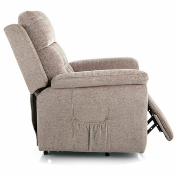 Relaxačné kreslo MURGON tmavobéžová 3