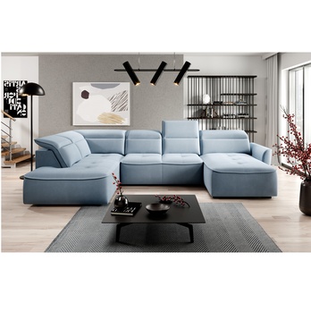 Sedacia súprava MURILLO XL ľavá, svetlomodrá 1