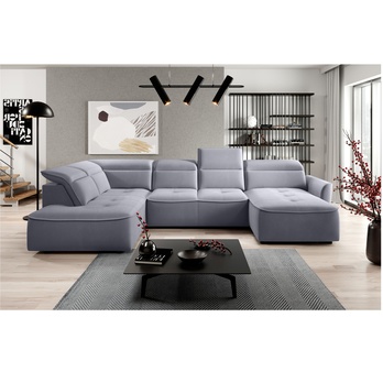 Sedacia súprava MURILLO XL ľavá, sivá 1