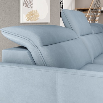 Sedacia súprava MURILLO XL ľavá, svetlomodrá 5