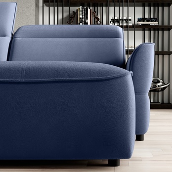 Sedacia súprava MURILLO XL ľavá, tmavomodrá 4