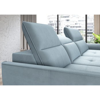 Sedacia súprava MURILLO ľavá, svetlomodrá 4