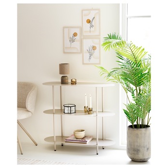 Stolná lampa MURILY béžovosivá 1