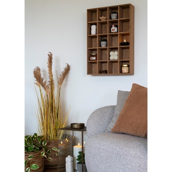 Nástenný regál MUSS borovica 1