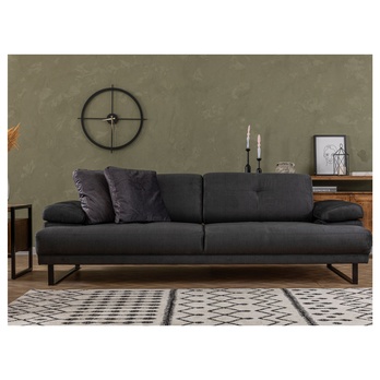 Pohovka MUSTANG 3-sedák, antracitová 2