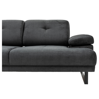 Pohovka MUSTANG 3-sedák, antracitová 6