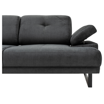 Pohovka MUSTANG 3-sedák, antracitová 7