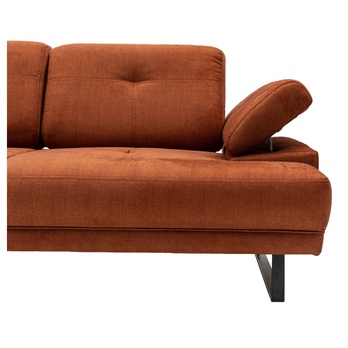 Pohovka MUSTANG 3-sedák, oranžová 6