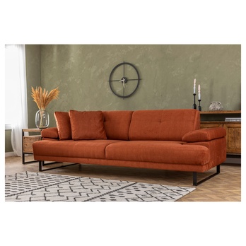 Pohovka MUSTANG 3-sedák, oranžová 1