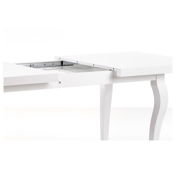 Jedálenský stôl MUZORT biela, šírka 140 cm 3