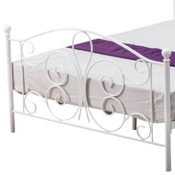 Posteľ NADIA biela, 120x200 cm 3