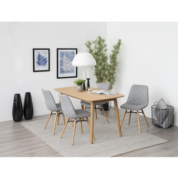 Jedálenský stôl NAGANO 3 dub/prírodná 7