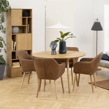 Jedálenský stôl NAGANO prírodná/dub 1