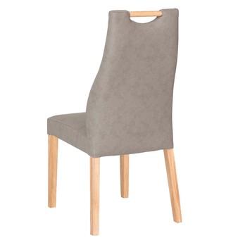 Jedálenská stolička NAILA dub olejovaný/sivá 1