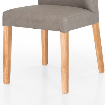 Jedálenská stolička NAILA dub olejovaný/sivá 5