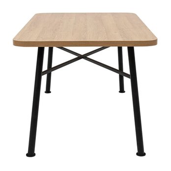 Jedálenský stôl NALA prírodná/čierna 3
