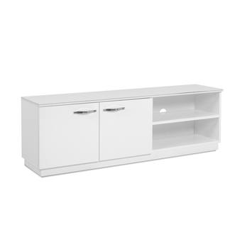 TV stolík NAOMO biela/vysoký lesk 2