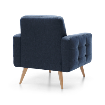 Kreslo NAPPA 1 tmavomodrá 2