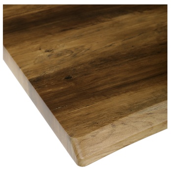 Jedálenský stôl NARAGO staré drevo/čierna, šírka 160 cm 6